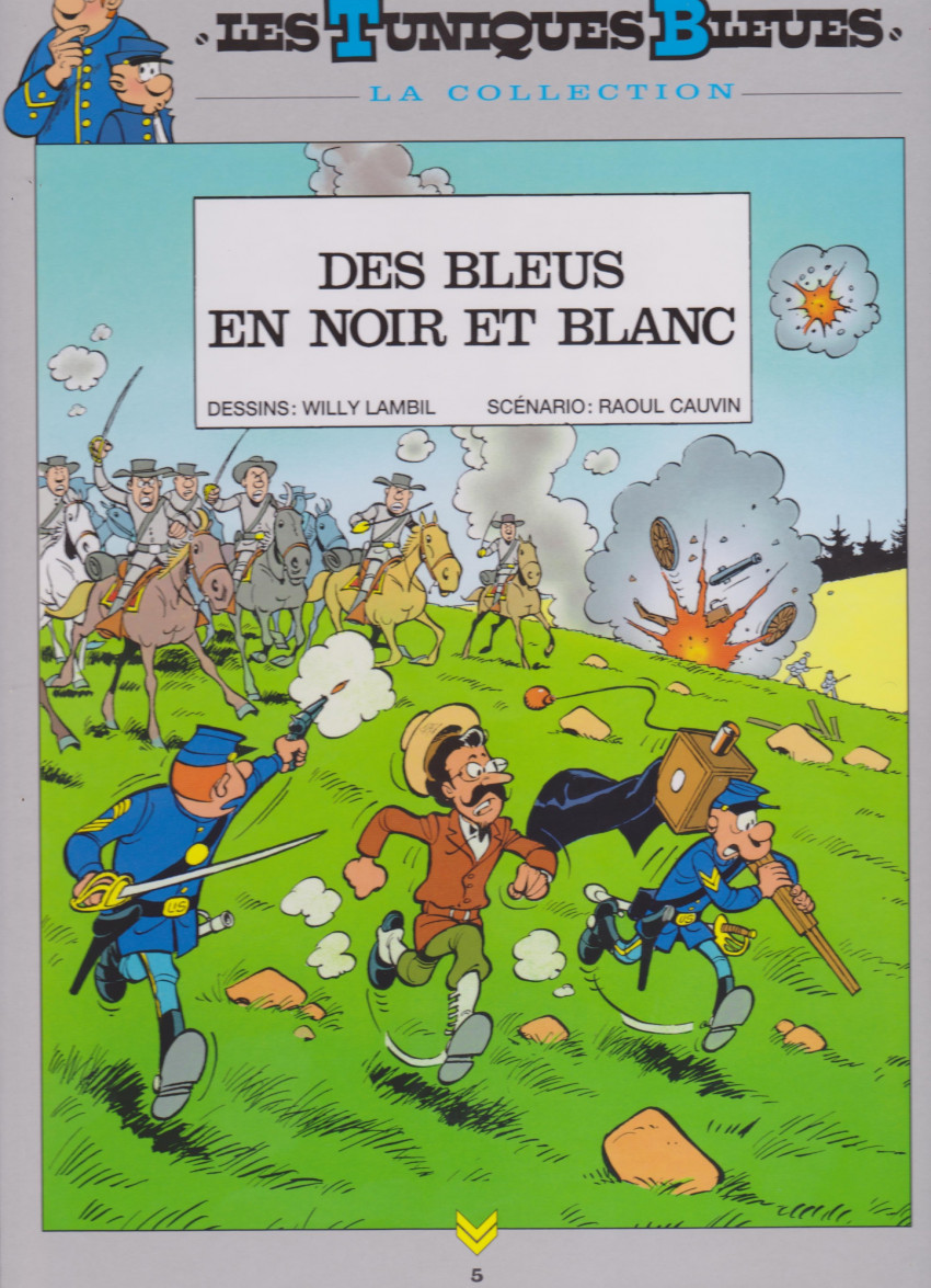 Des bleus en noir et blanc | Raoul Cauvin (1938-2021). Auteur