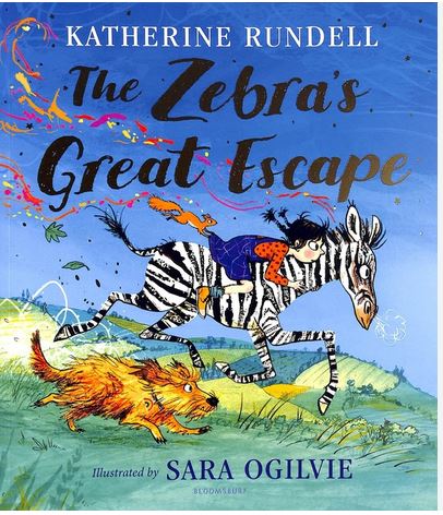 The zebra's great escape | Katherine Rundell (1987-....). Auteur
