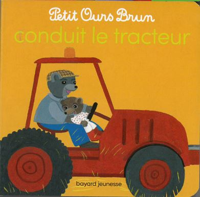 Petit ours brun conduit le tracteur | Marie Aubinais. Auteur