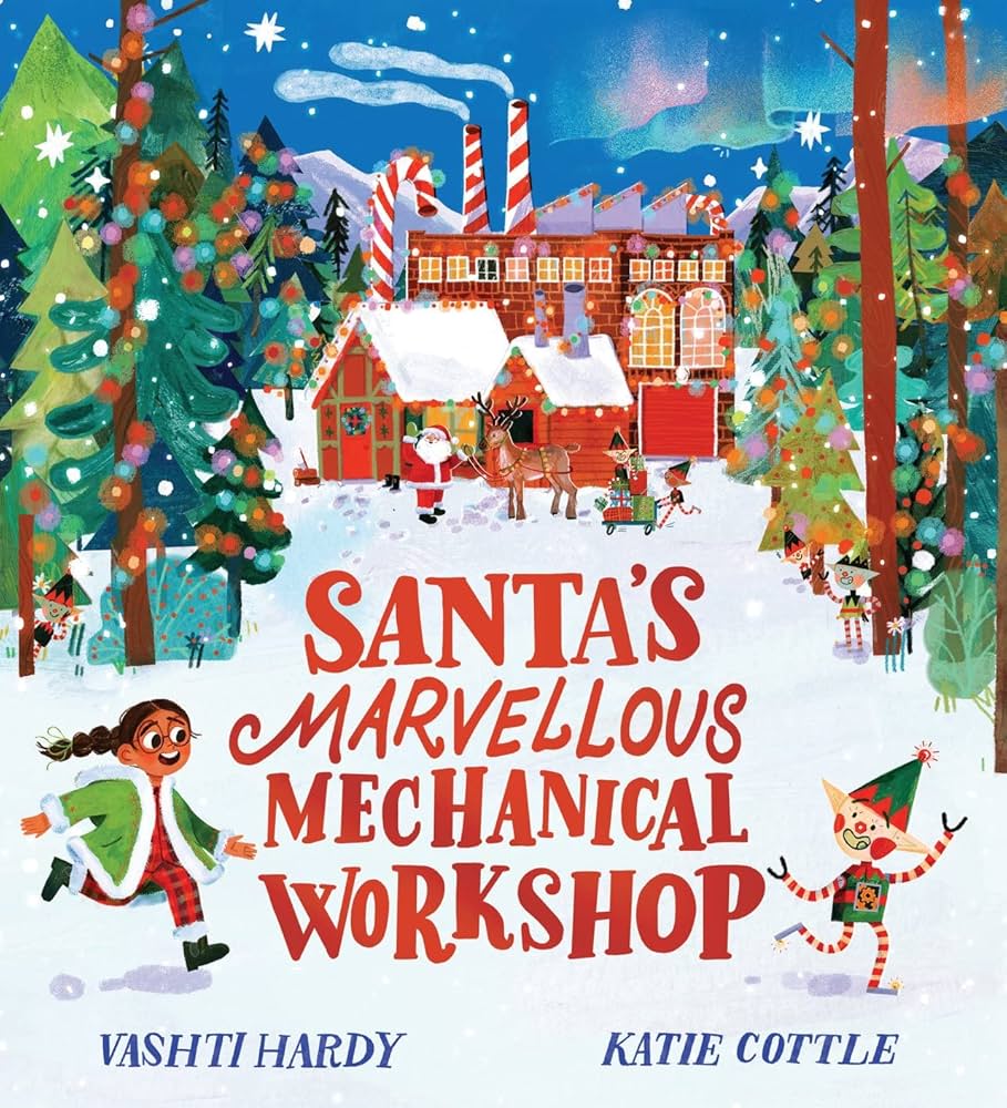 Santa's marvellous mechanical workshop | Vashti Hardy. Auteur