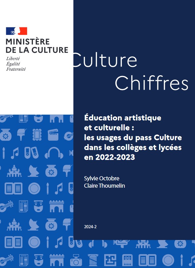 Éducation artistique et culturelle : les usages du pass Culture dans les collèges et lycées en 2022-2023 | Sylvie Octobre. Auteur
