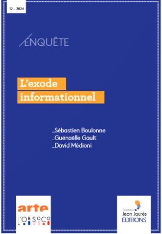 L'exode informationnel. 2, Vague : enquête : décembre 2024 | Guénaëlle  Gault. Éditeur scientifique