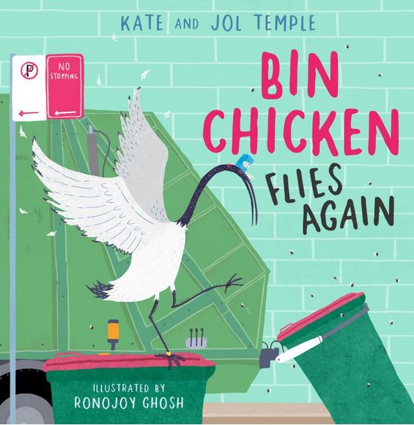 Bin chicken flies again | Kate Temple. Auteur