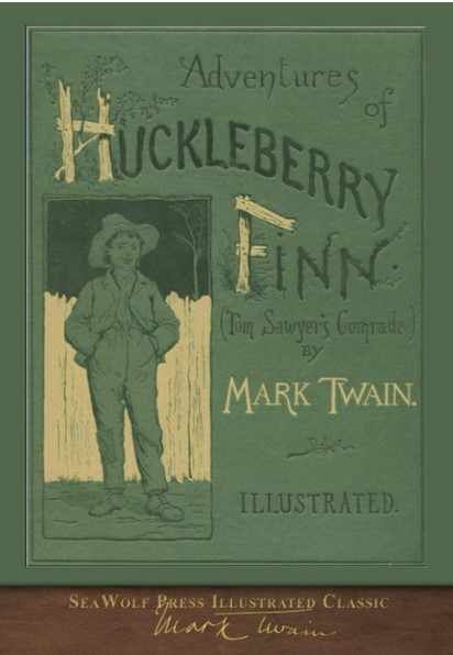 Adventures of Huckleberry Finn : (Tom Sawyer's comrade) | Mark Twain (1835-1910). Auteur