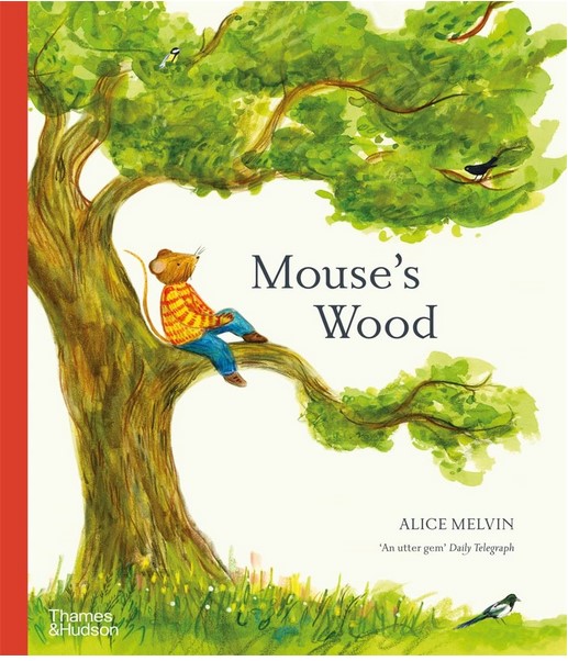 Mouse's wood : a year in nature | Alice Melvin (1982-....). Illustrateur