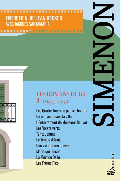 Romans durs. [8], 1949-1952 | Georges Simenon (1903-1989). Auteur