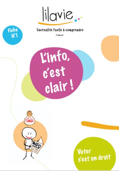 L'info c'est clair !. Fiche n° 1, Voter c'est un droit | Lilavie (Laval (Mayenne, France))