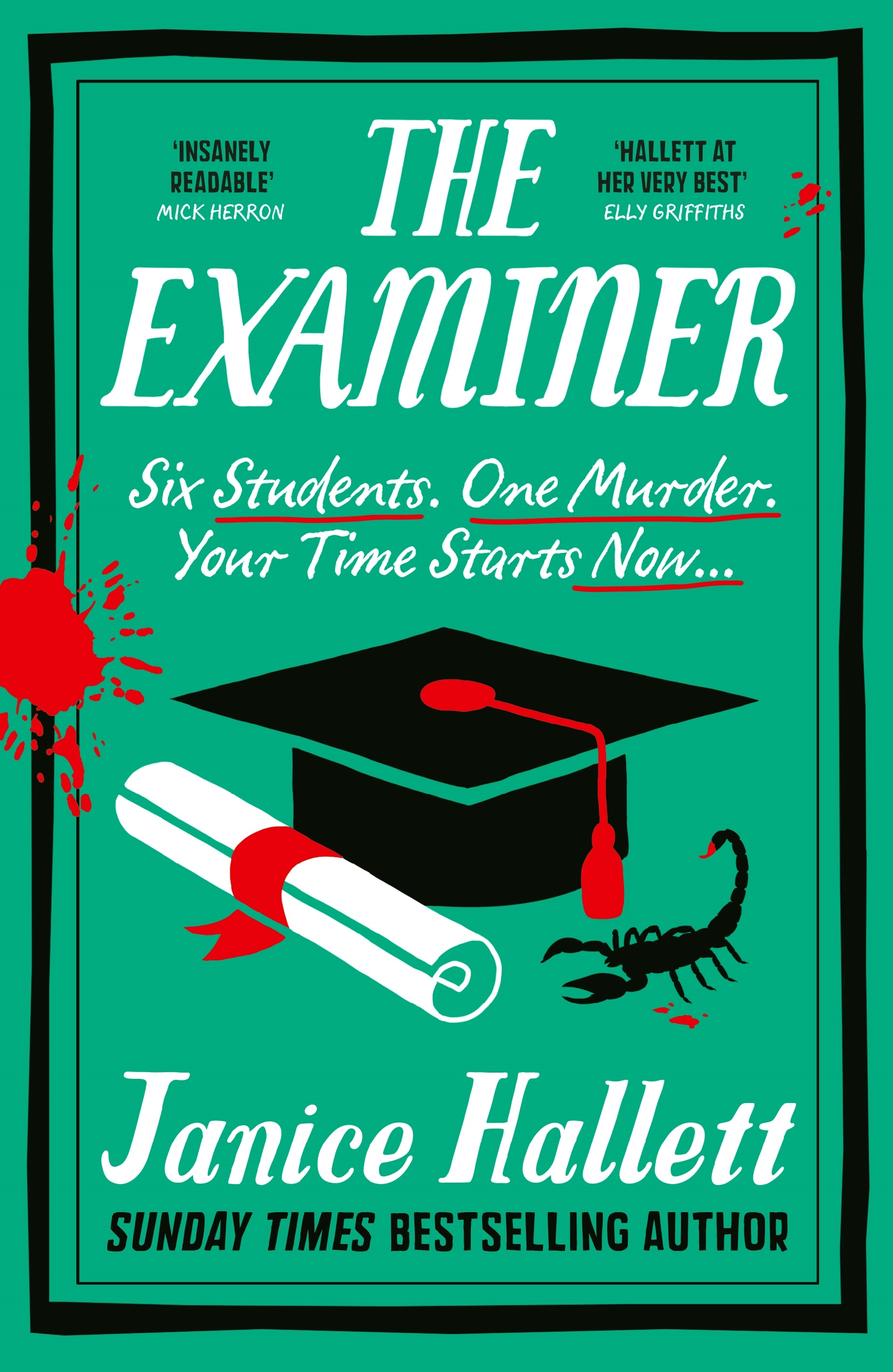 The examiner | Janice Hallett. Auteur
