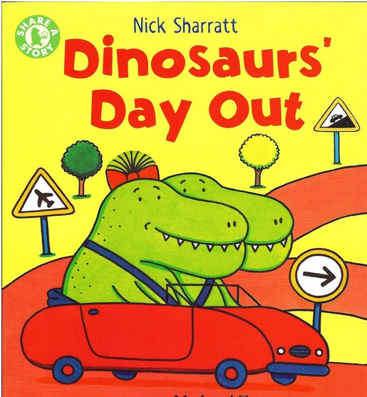 Dinosaurs' day out | Nick Sharratt (1962-....). Auteur