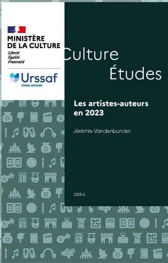 Les artistes-auteurs en 2023 : 2025-6 | France. Ministère de la culture. Auteur