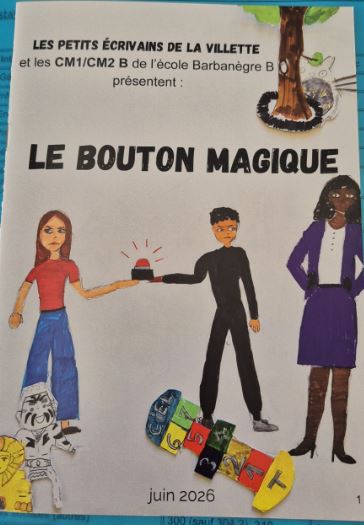 Couverture de Le bouton magique