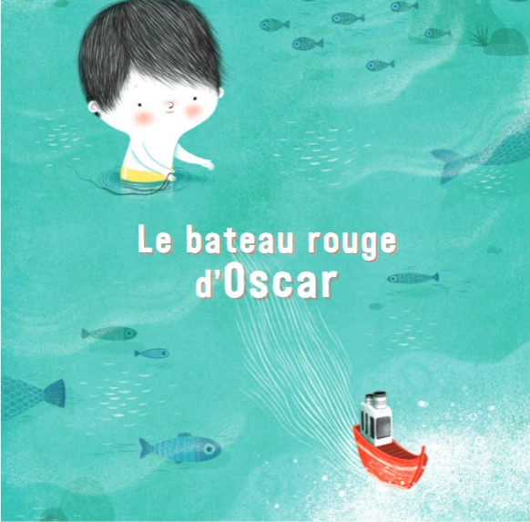 Le bateau rouge d'Oscar | Jo Hoestlandt (1948-....). Auteur