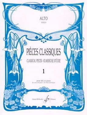 Pièces classiques. 1 : pour alto et piano | Frédéric Lainé (1961-....). Adaptateur. Arrangeur