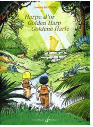 Harpe d'or : pour commencer la harpe celtique | Dominig Bouchaud (1957-....). Compositeur