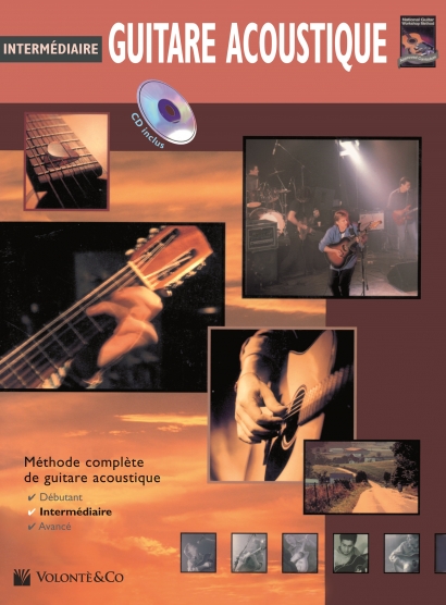 Guitare acoustique : niveau intermédiaire : méthode complète de guitare acoustique | Greg Horne. Guitare. Auteur