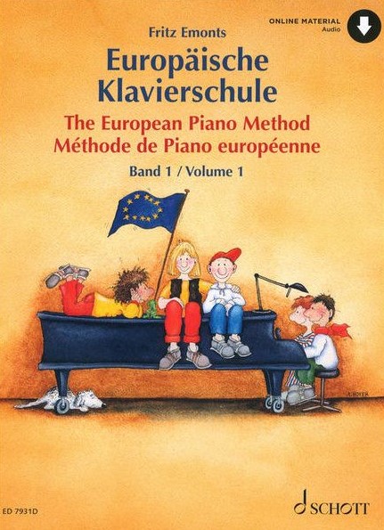 Europäische Klavierschule. band 1 | Fritz Emonts. Auteur