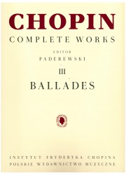 Ballades : pour piano | Frédéric Chopin (1810-1849). Compositeur