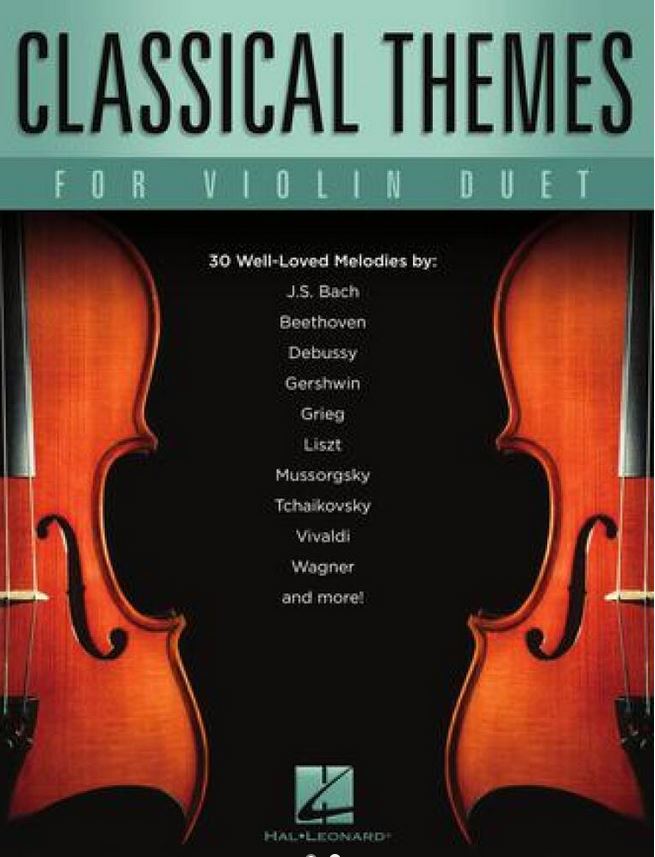 Classical themes : for violin duet | Michelle Hynson. Arrangeur