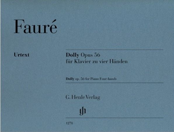 Dolly opus 56 : für Klavier zu vier Händen | Gabriel Fauré (1845-1924). Compositeur