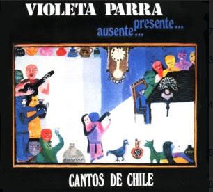 Presente… ausente…Cantos de Chile | Violeta Parra (1917-1967). Chanteur. Guitare